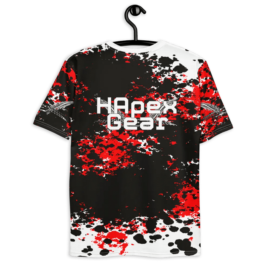 Crew Neck T-Shirt - White HApex Gear White Logo product image (8)