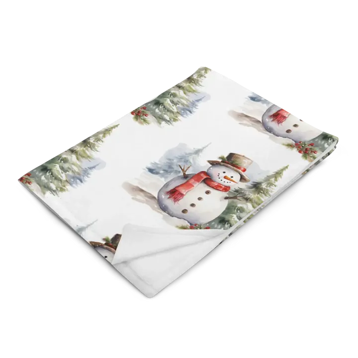 Snowman Blanket product image (2)