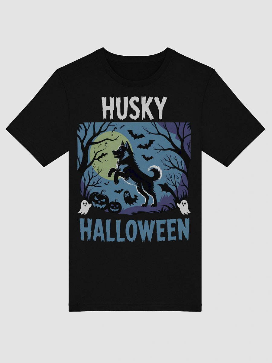 Husky Halloween Forest T-Shirt product image (5)