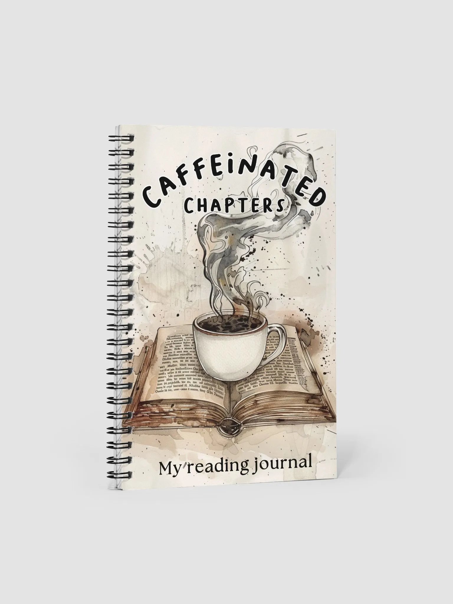 Reading journal for coffee lovers product image (3)