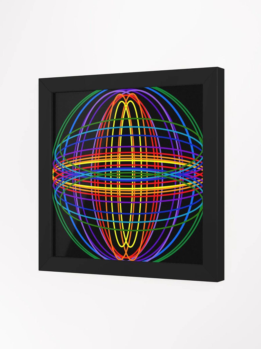 Rainbow Intersecting Loops Poster product image (8)
