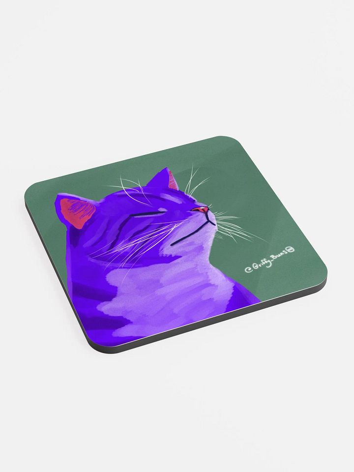 Grape Cat Coaster product image (2)