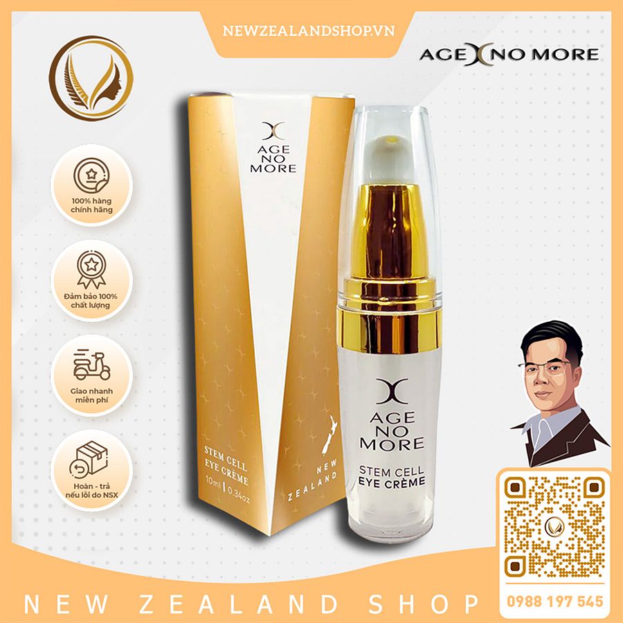Kem dưỡng phục hồi da vùng mắt Age No More Stem Cell Eye Creme 10ml product image (1)