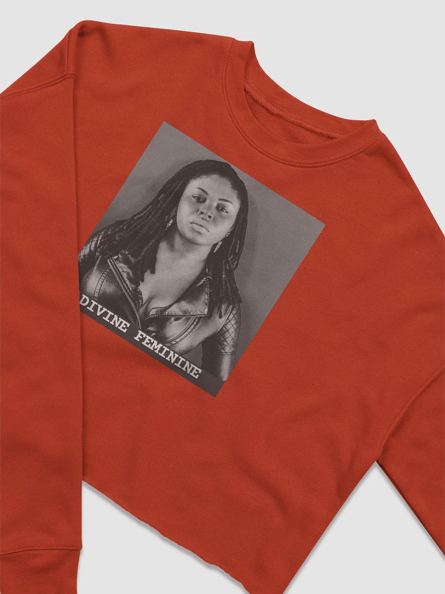 Divine Feminine Orange Crop Sweatshirt product image (3)