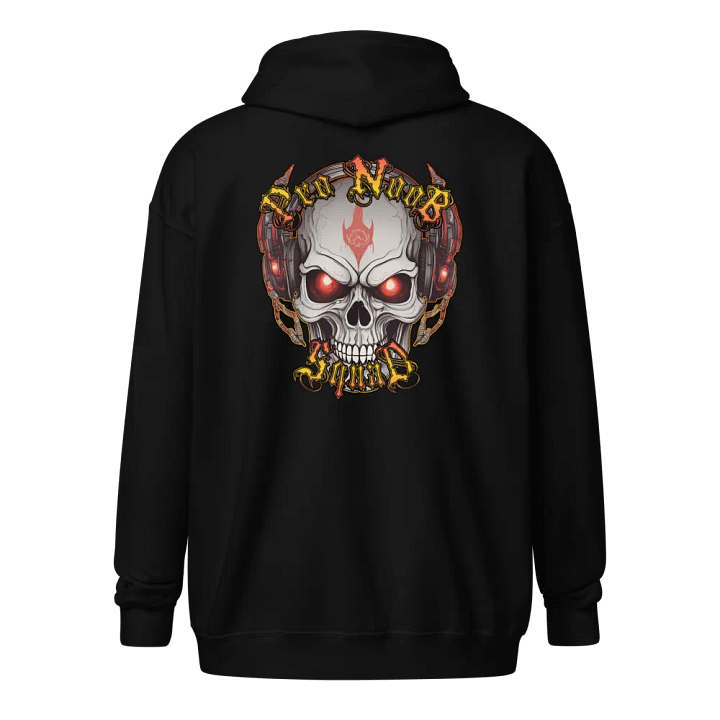 NooB Skull Zip Hoodie product image (1)