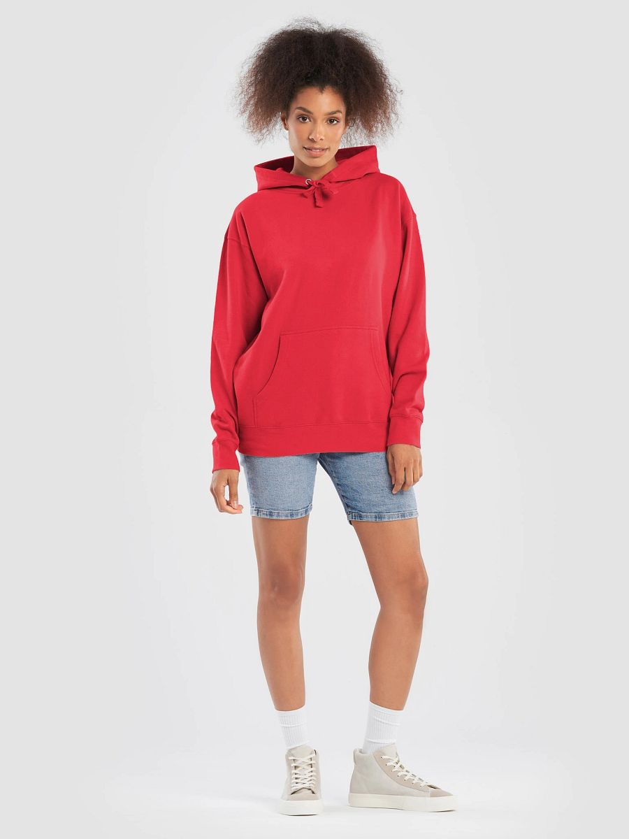 Plain Color Red Hoodie product image (3)
