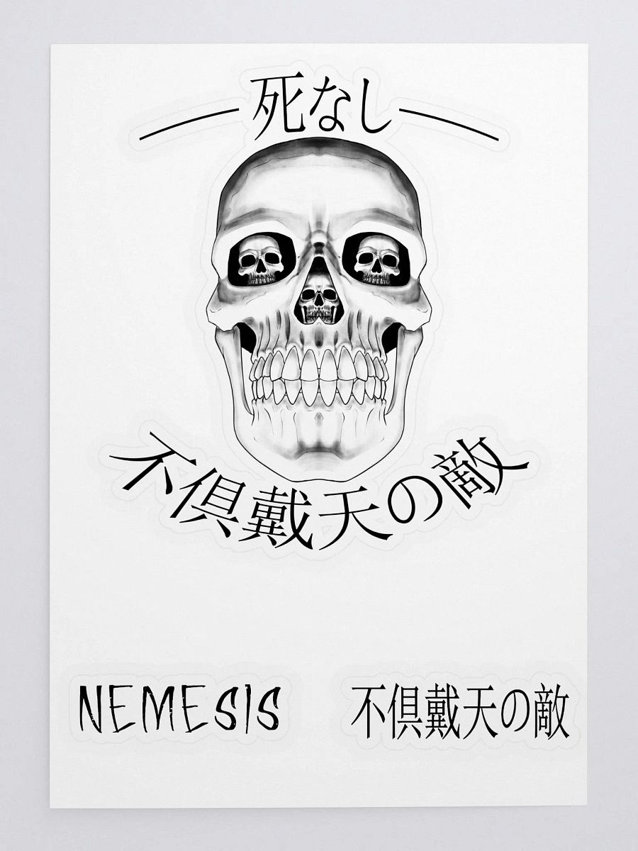 Greatest Nyemesis! Sticker Sheet product image (1)