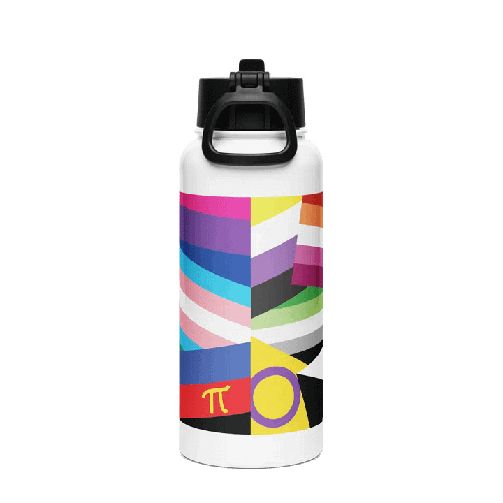 "Love Wins (Pride Flags Edition)" SS Water Bottle product image (2)