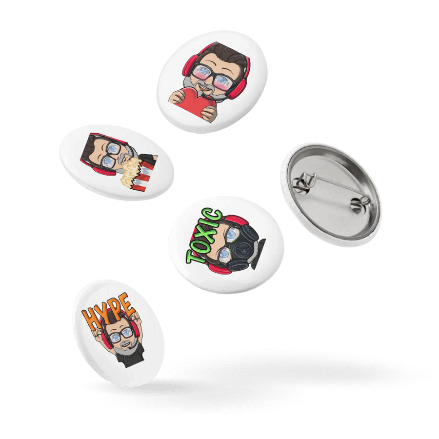 English Avenger Pin Buttons product image (14)