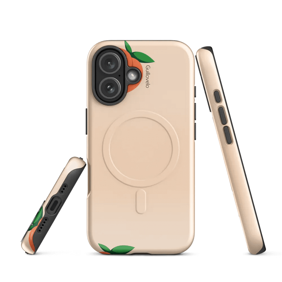 GUILLOVELO PEACH MAGSAFE TOUGH CASE product image (1)