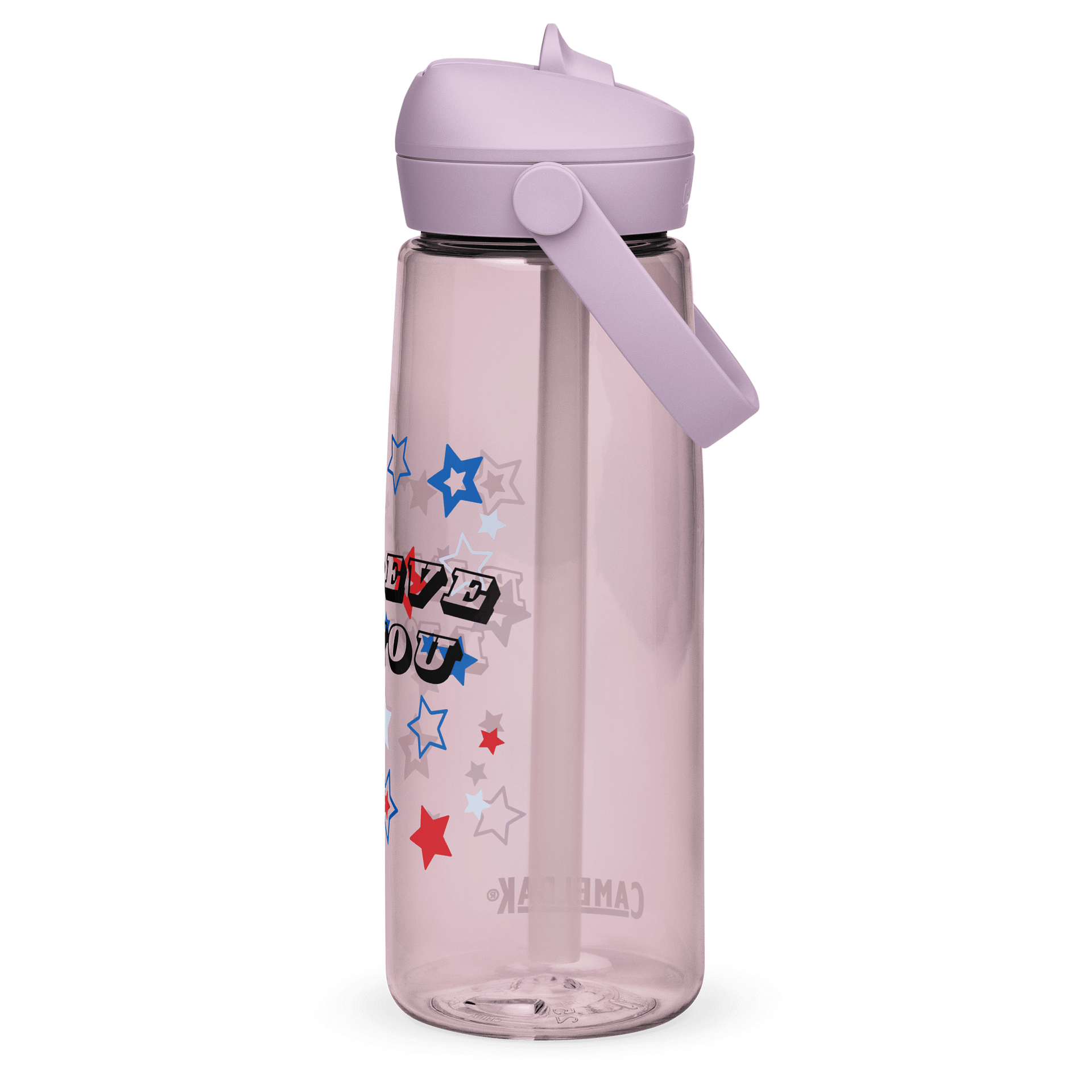 believe in you water bottle PINK product image (2)