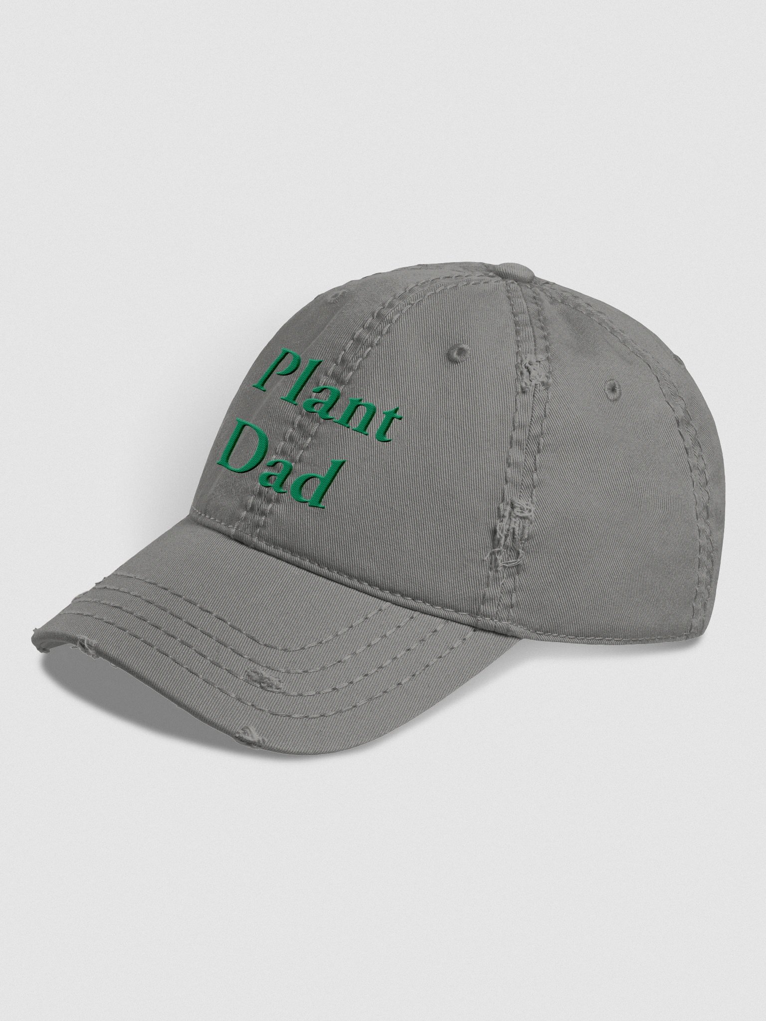 Plant Dad Distressed Dad Hat product image (8)