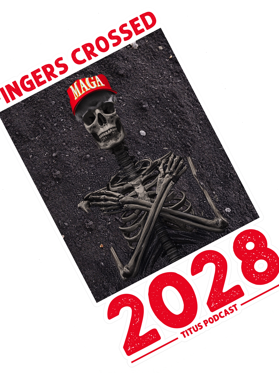 FINGERS CROSSED 2028 Sticker Sheet product image (1)
