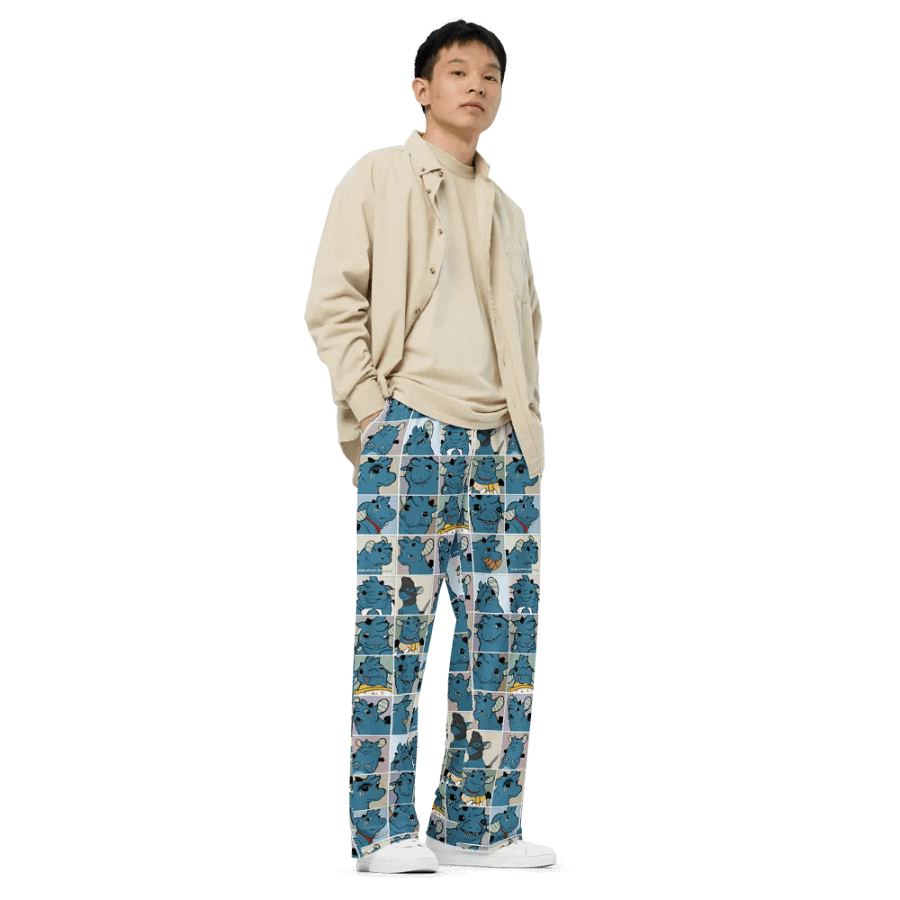 Sky Meme Print Pants product image (3)