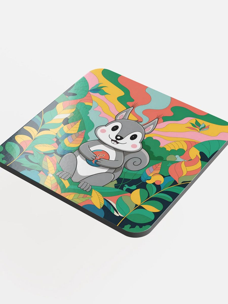 Coaster or micro art piece: pooky 70s art product image (4)
