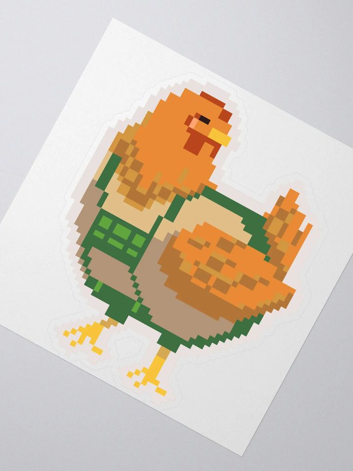 Lederhosen Chicken sticker product image (2)
