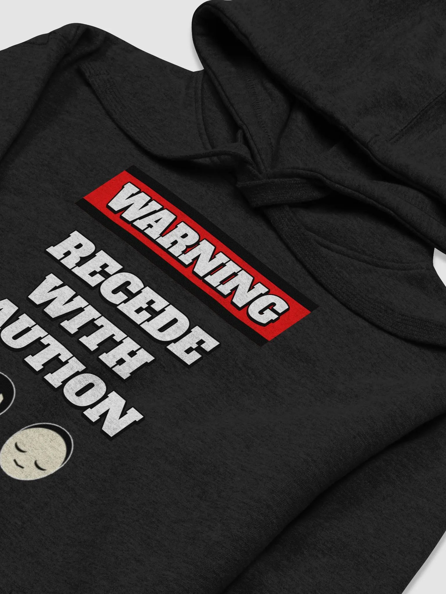 Recede With Caution - Funny Humorous Hoodie product image (21)