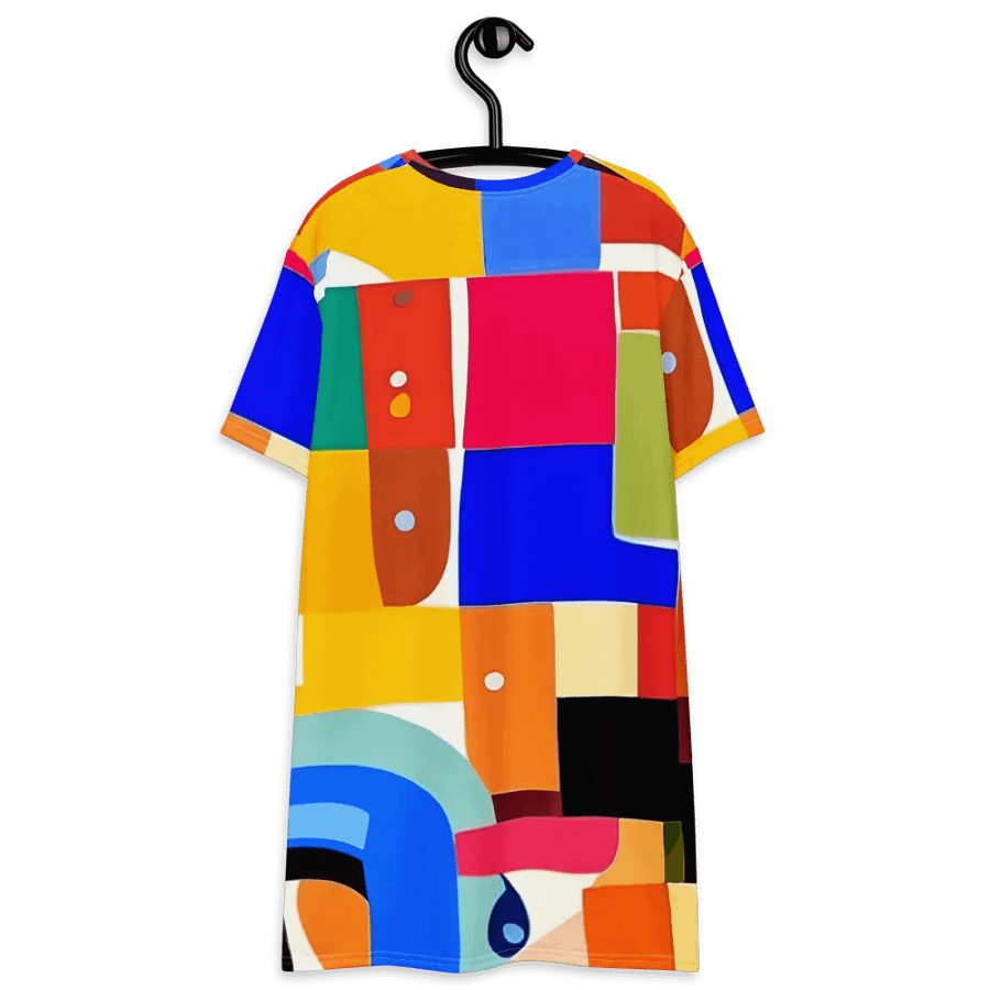 Mosaic Magic T Shirt Dress product image (8)