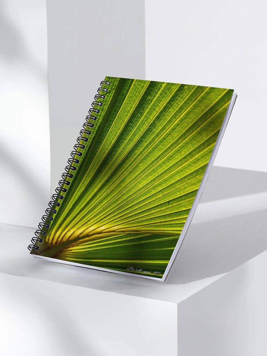 📘 Notebook Collection PURE – Jardin du Rayol – Vitrail vert product image (3)