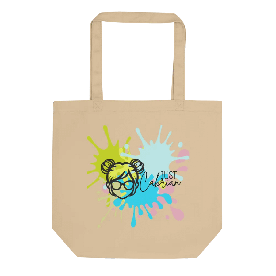 JustCabrian SPLAT! Eco-Friendly Organic Cotton Twill Tote Bag product image (2)