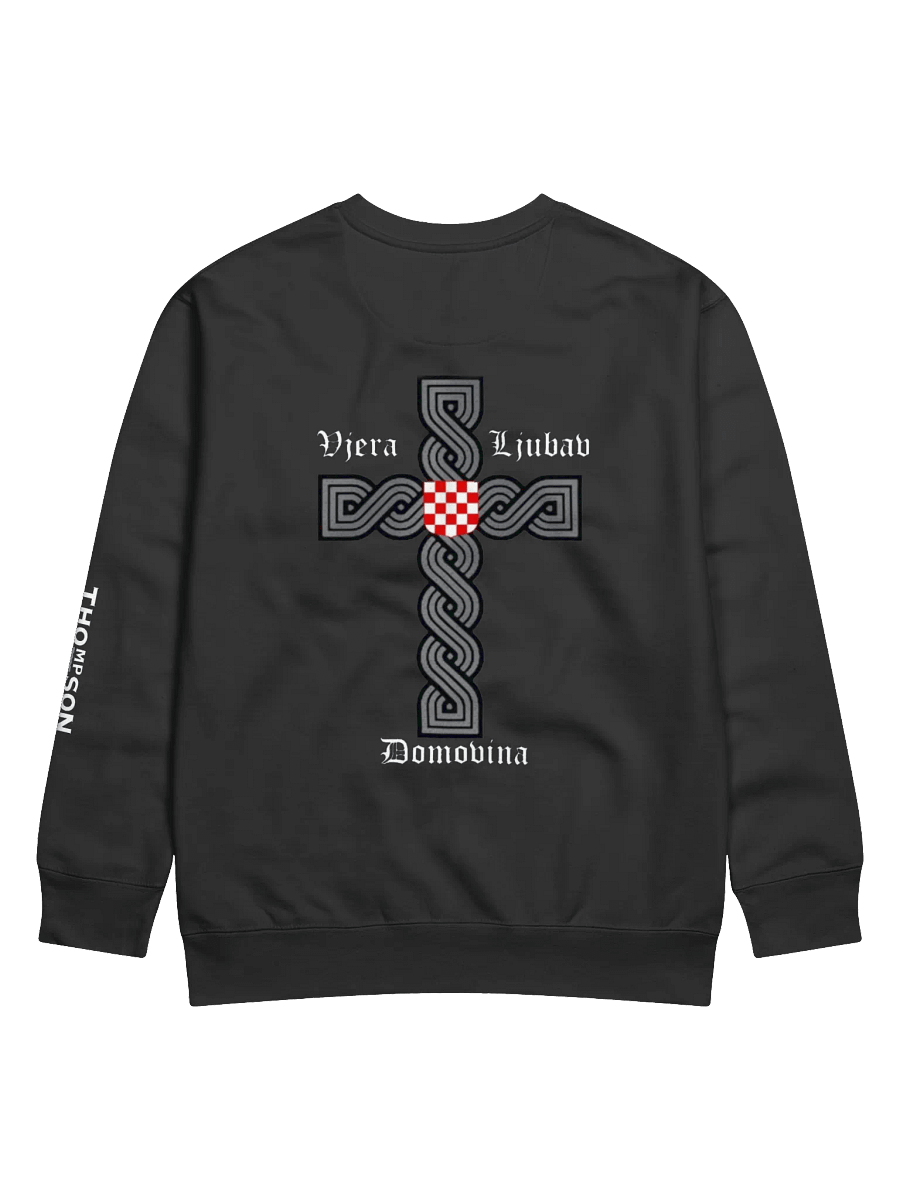 Thompson Vjera Ljubav Domovina Heritage Sweatshirt product image (2)