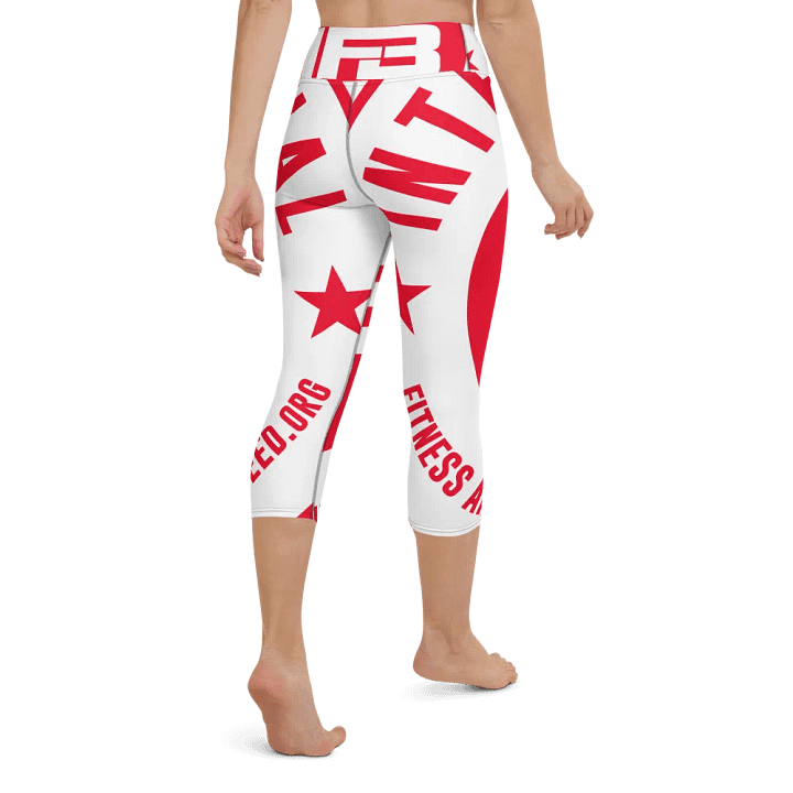 IFBNewsfeed.Org's All-Over Print Yoga Capri Leggings product image (1)