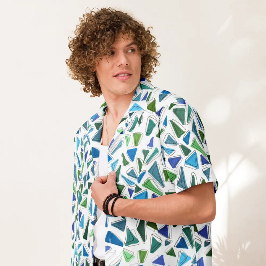 Hawaiian Shirt - Sea Glass product image (7)
