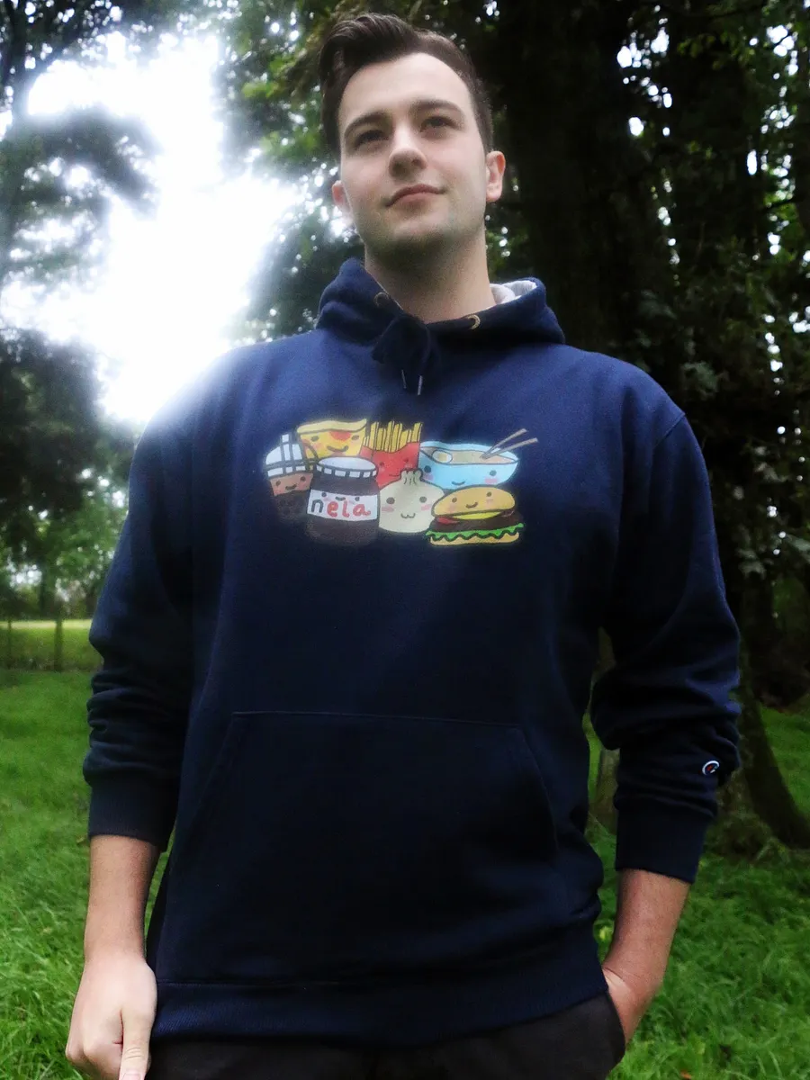 CHAMPION X NELA FOOD EMOJI HOODIE Nela Zisser