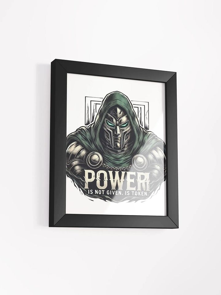 Masked Power Framed Poster product image (2)