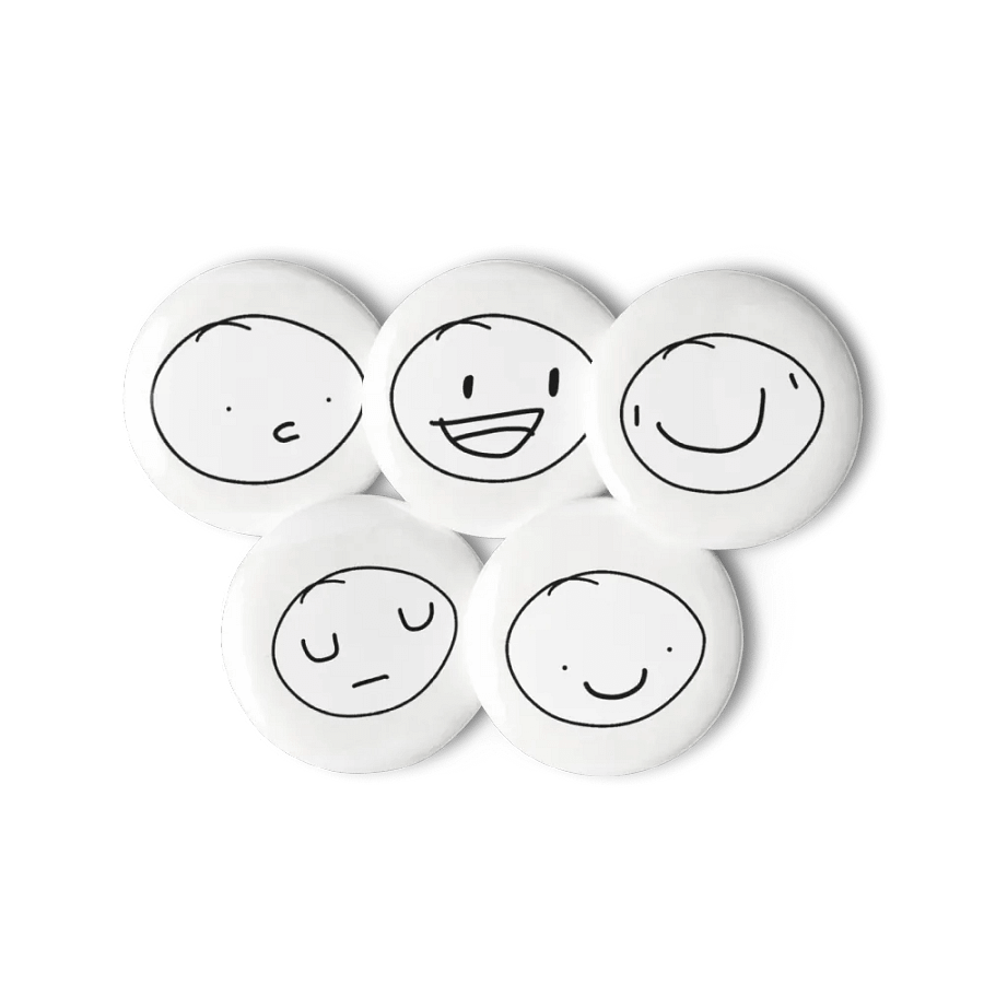 Poorly drawn circle pins! product image (11)
