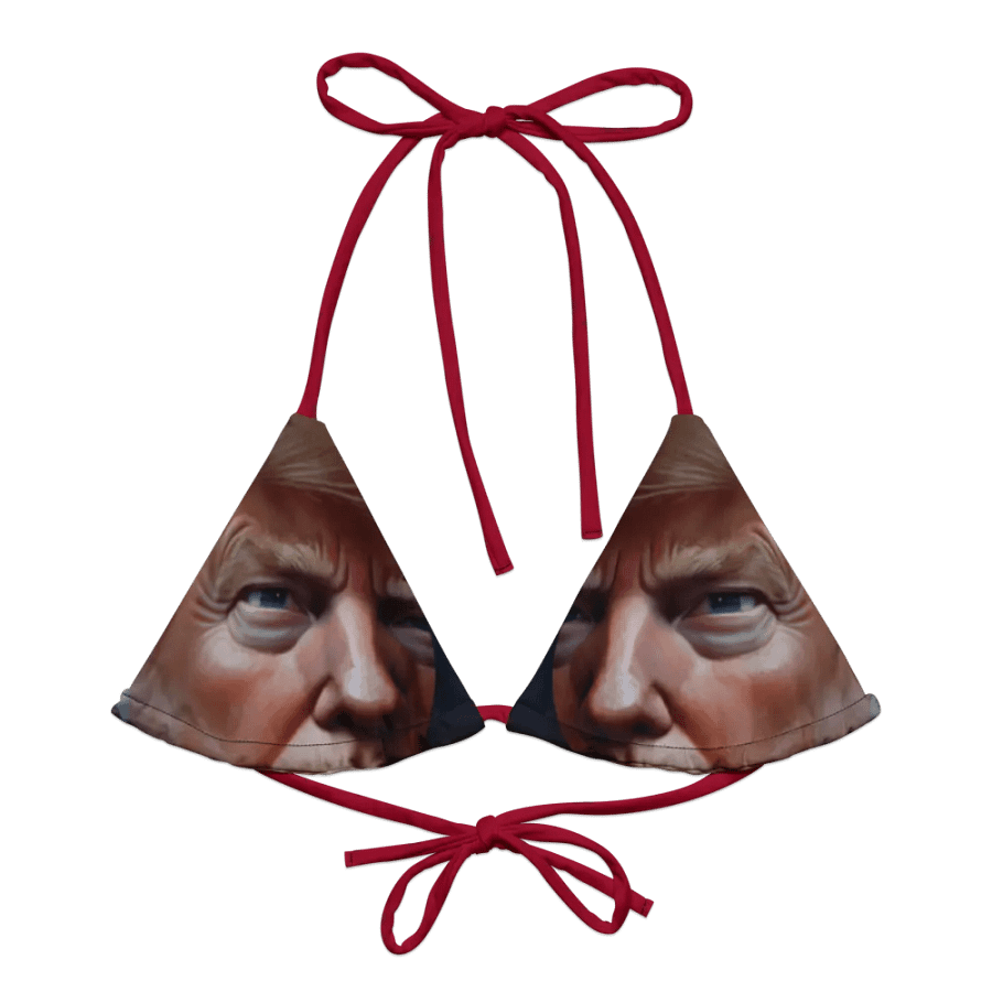 Trump Tough All-Over Bikini Top product image (1)