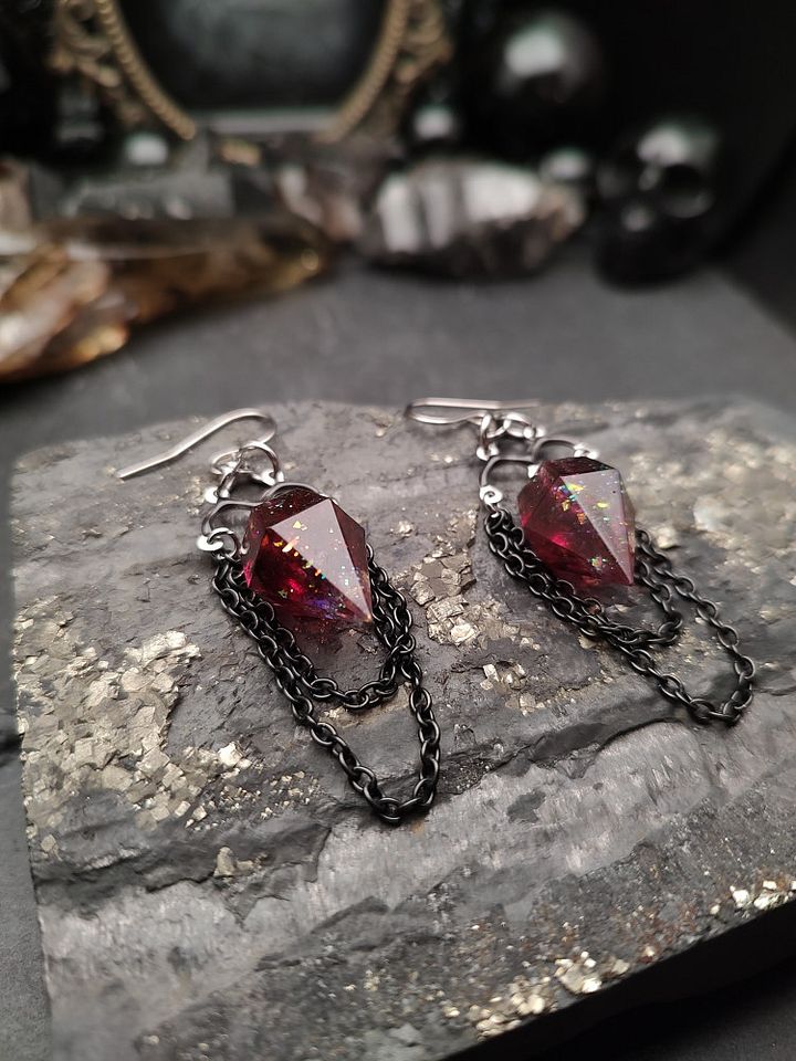 Earrings Epoxica - Rose GalaxyDrops product image (1)