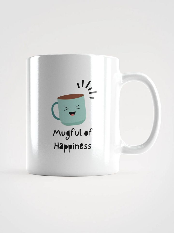 Mugful of Happiness White Glossy Mug product image (1)