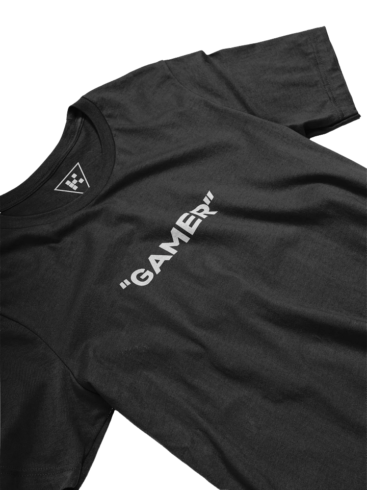 "Gamer" T-Shirt (white text) product image (2)