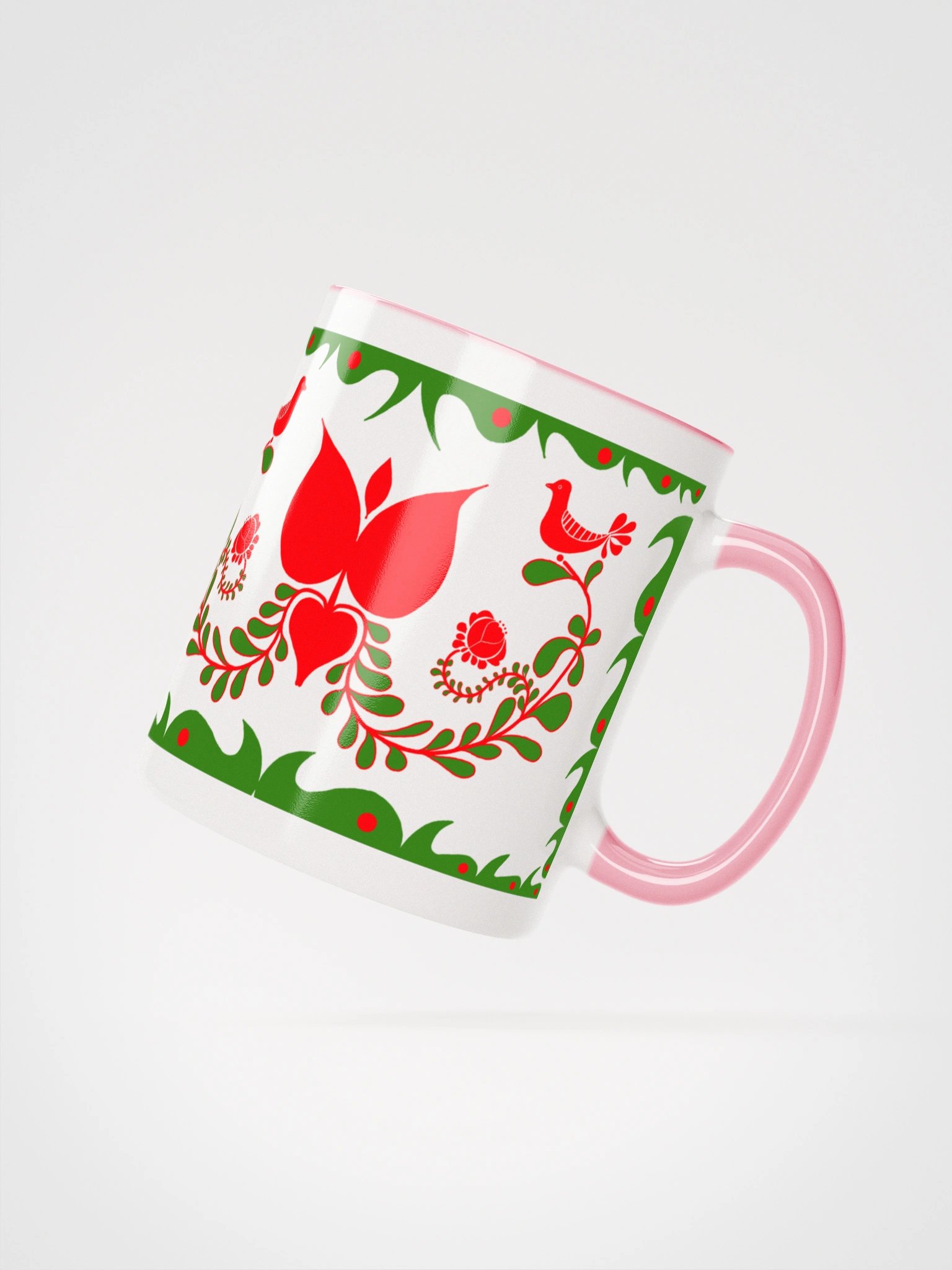 Hungarian Festive Flora Ceramic Mug product image (2)