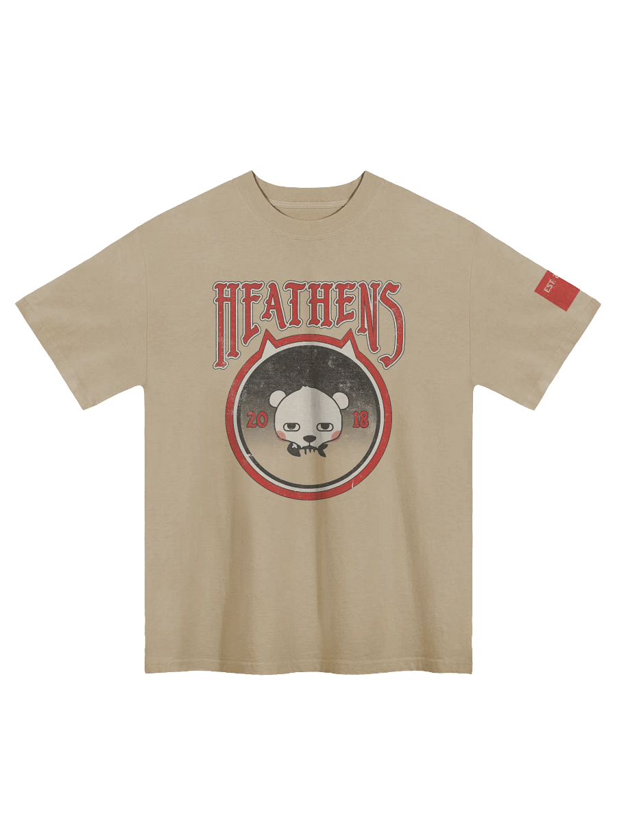 Vintage Oversized Heathen T-shirt product image (1)