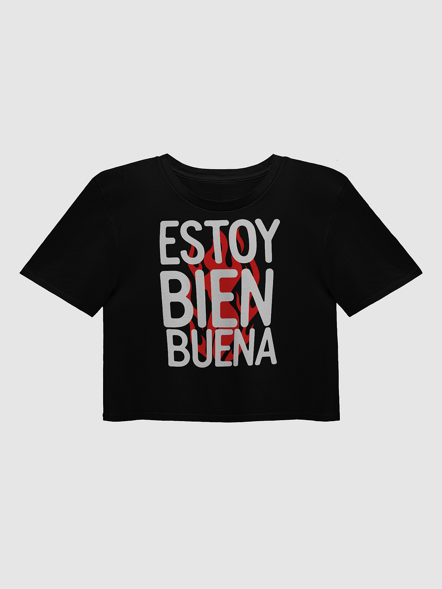 🔥 Crop Top “Estoy Bien Buena” – Fit Atrevido, Energía Total product image (3)