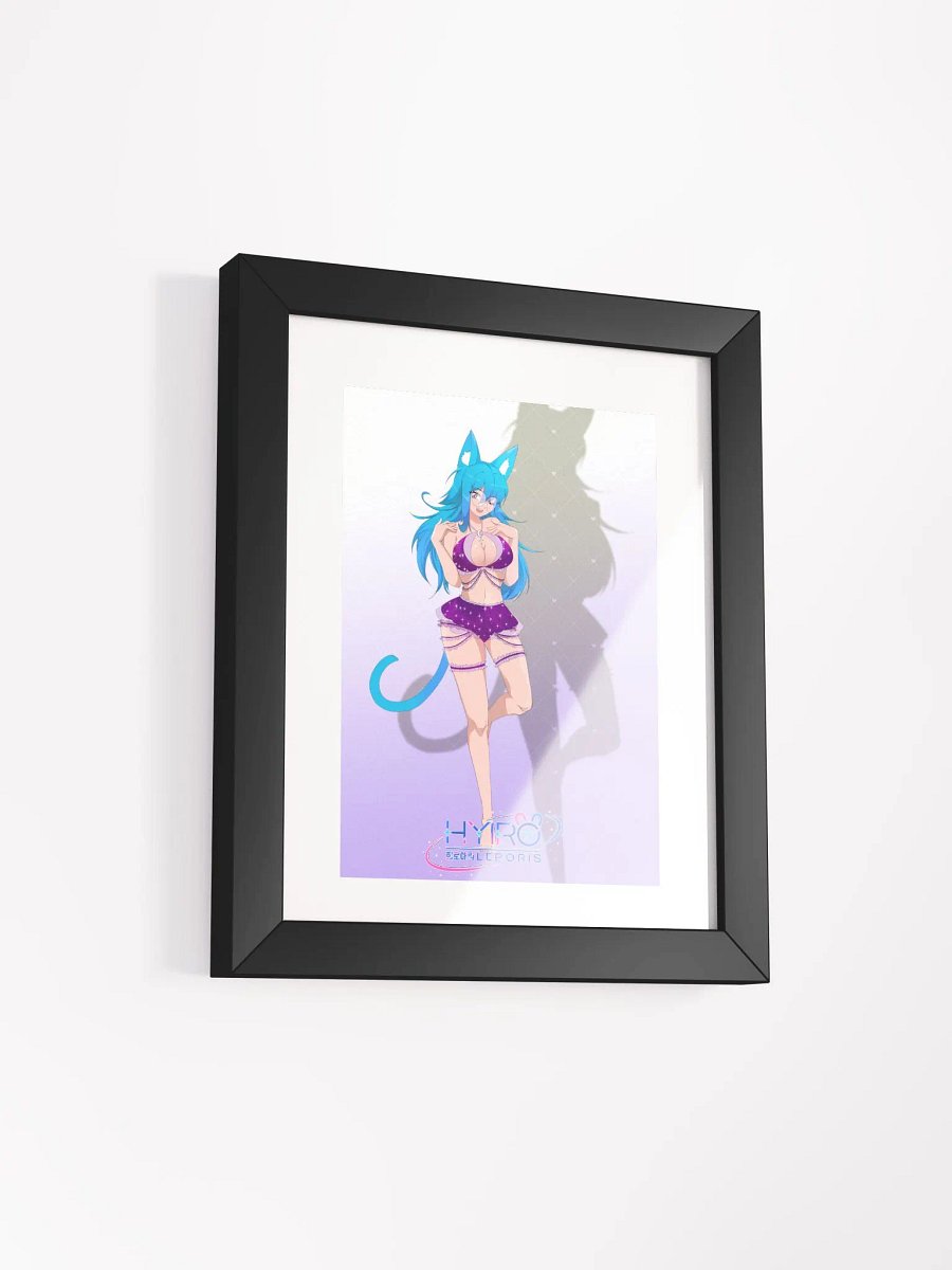 Blue232 Purple swimsuit Poster in a frame! product image (12)