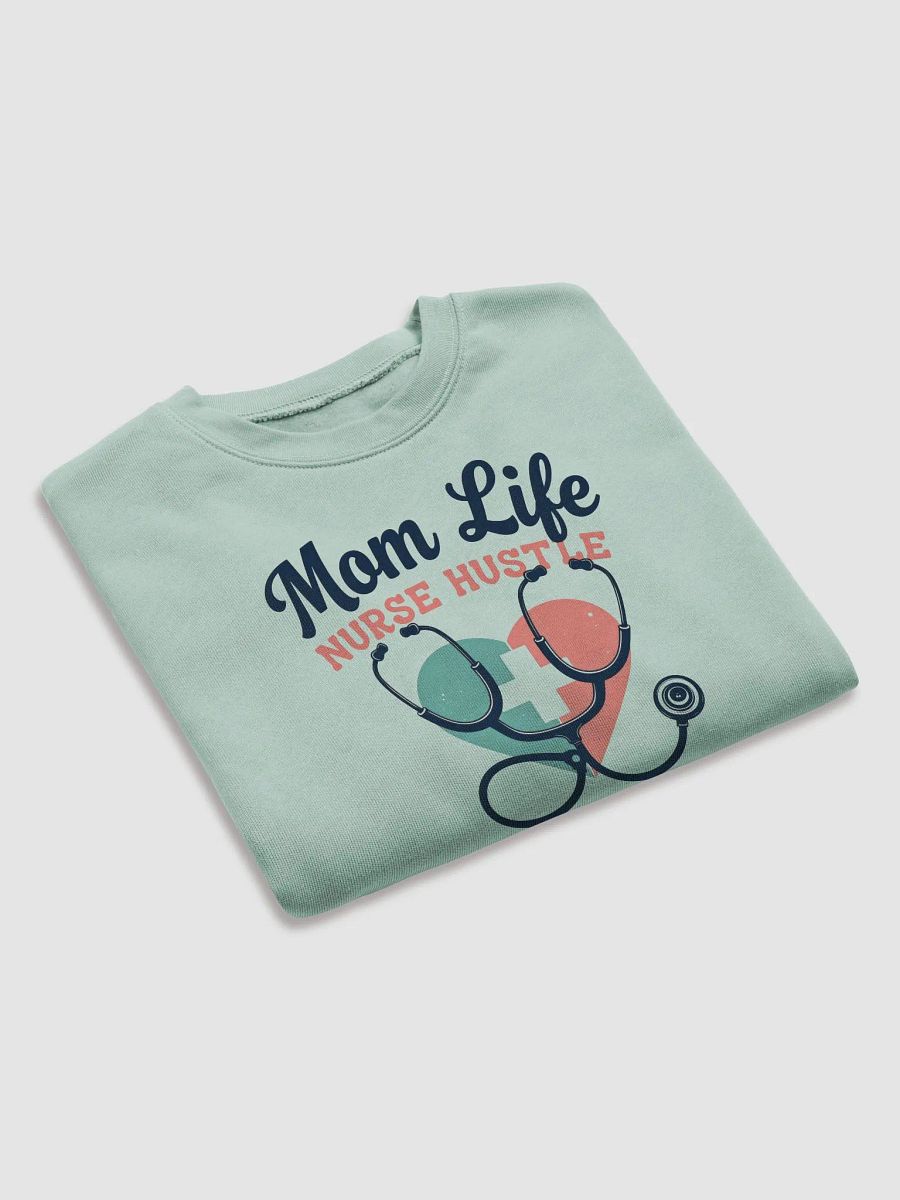 Heartfelt Mom Life Nurse Hustle crop Sweatshirt product image (14)