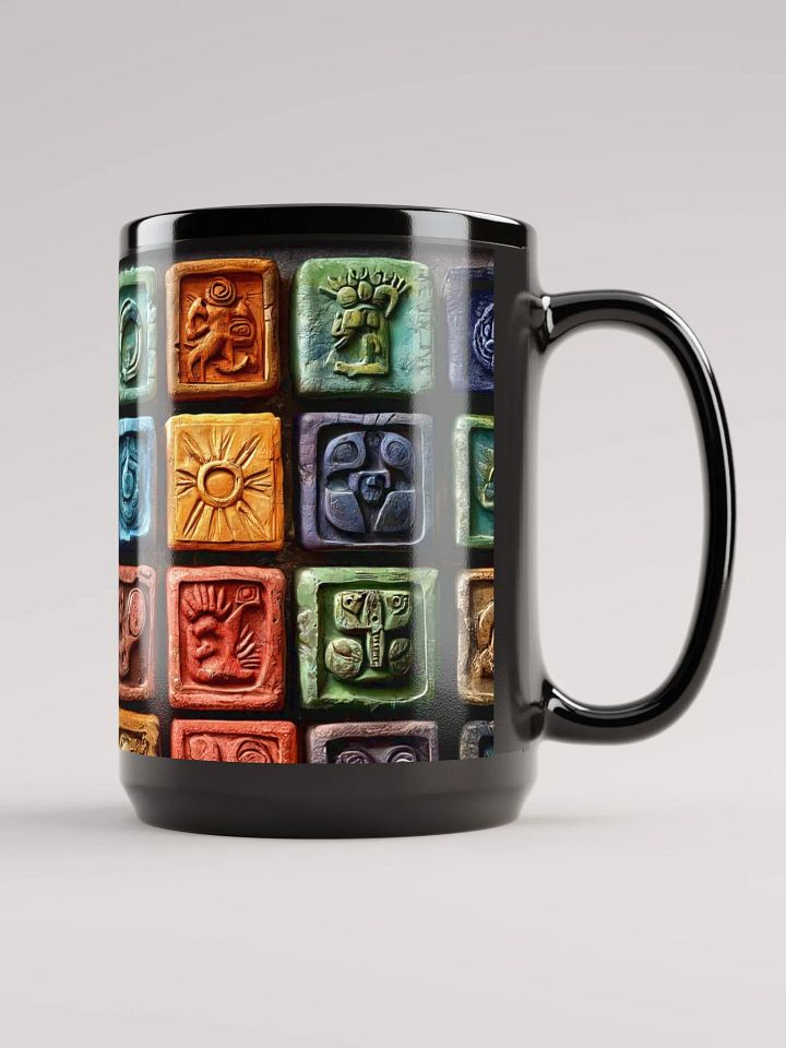 Ancient Art-inspired Ceramic Mug product image (2)