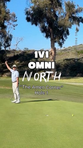 The Amen Corner: Hole 1.

🚨🚨🚨 3 EPISODES OUT TODAY 📺 this is the first ep of this nail-biting series at @omnigolfcollection w...
