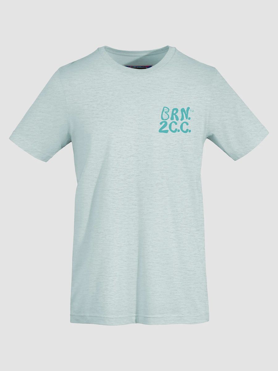 Men's | BOURNE to Cape Cod™ | Supersoft T-Shirt by Bella+Canvas | Deep Turquoise Logo on Light Neutrals product image (68)
