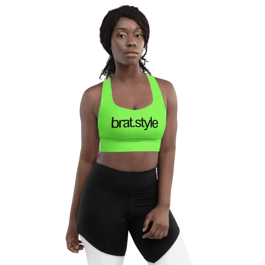 the bratstyle longline sports bra product image (3)