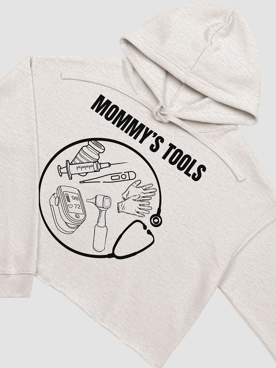 Mommy's Tools, Mindful Explorer Crop Hoodie product image (8)