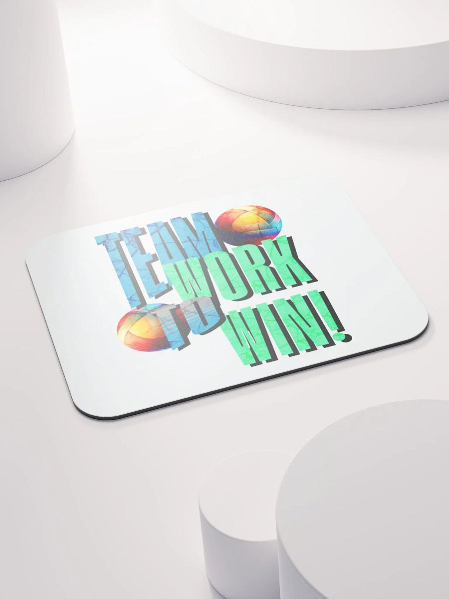 Team Work to Win Volleyball Mouse Pad product image (4)