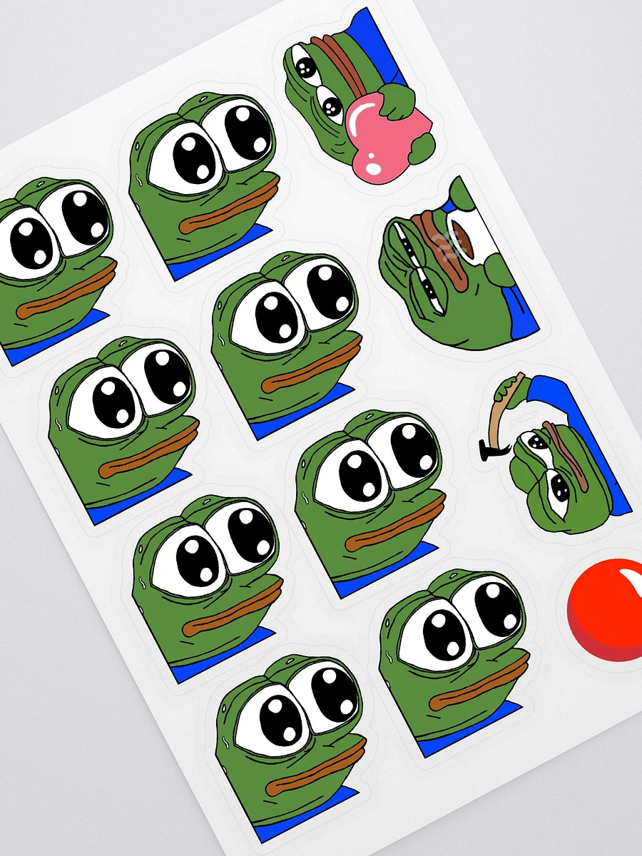 Stickers! - Pepe Eyes Pack! product image (1)