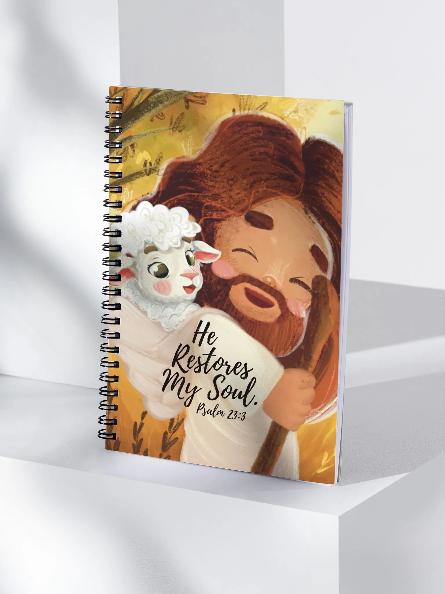 Good Shepherd Glory: Spiral Notebook product image (4)