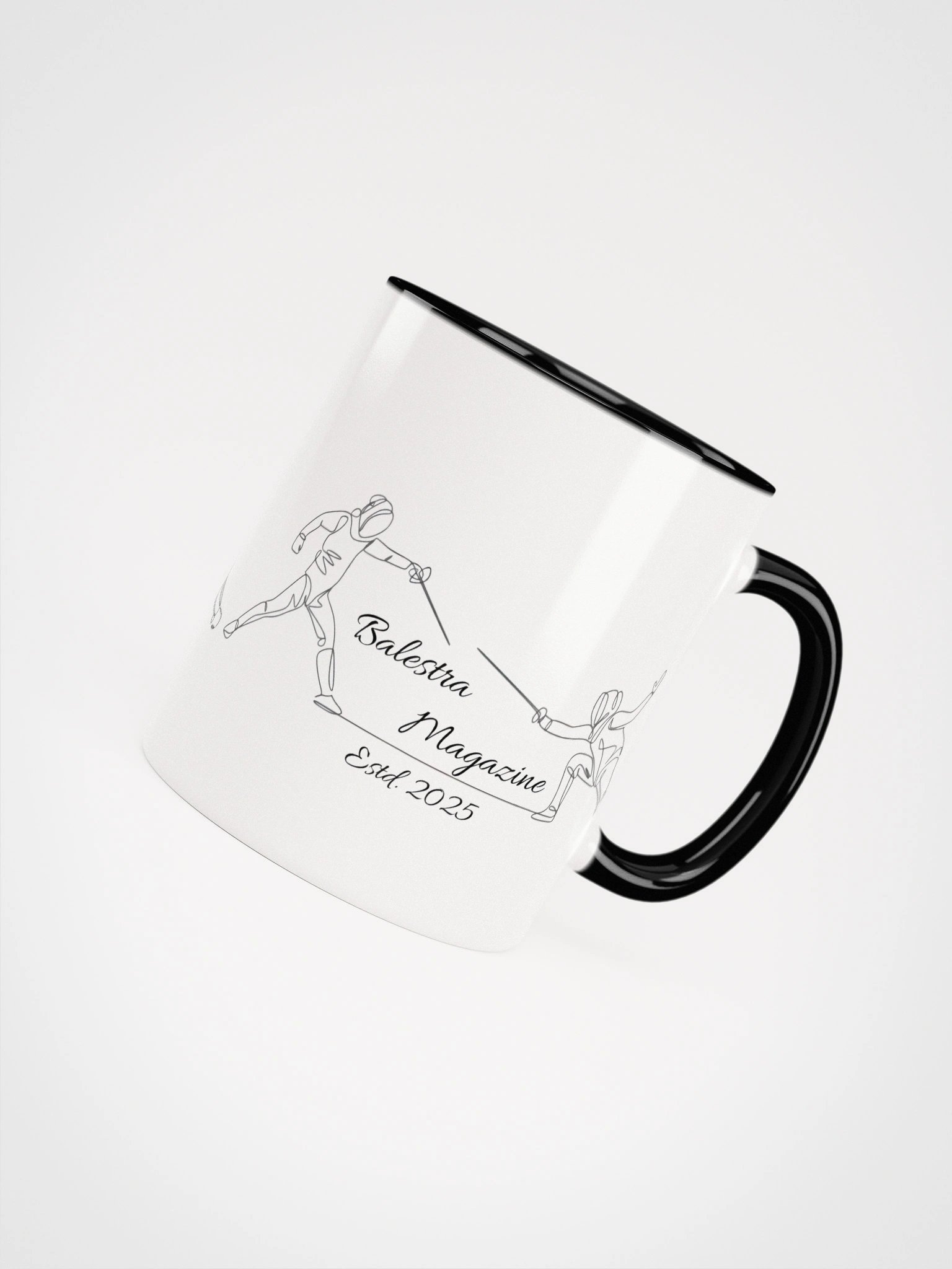 Balestra Magazine Fencing Logo Mug product image (4)
