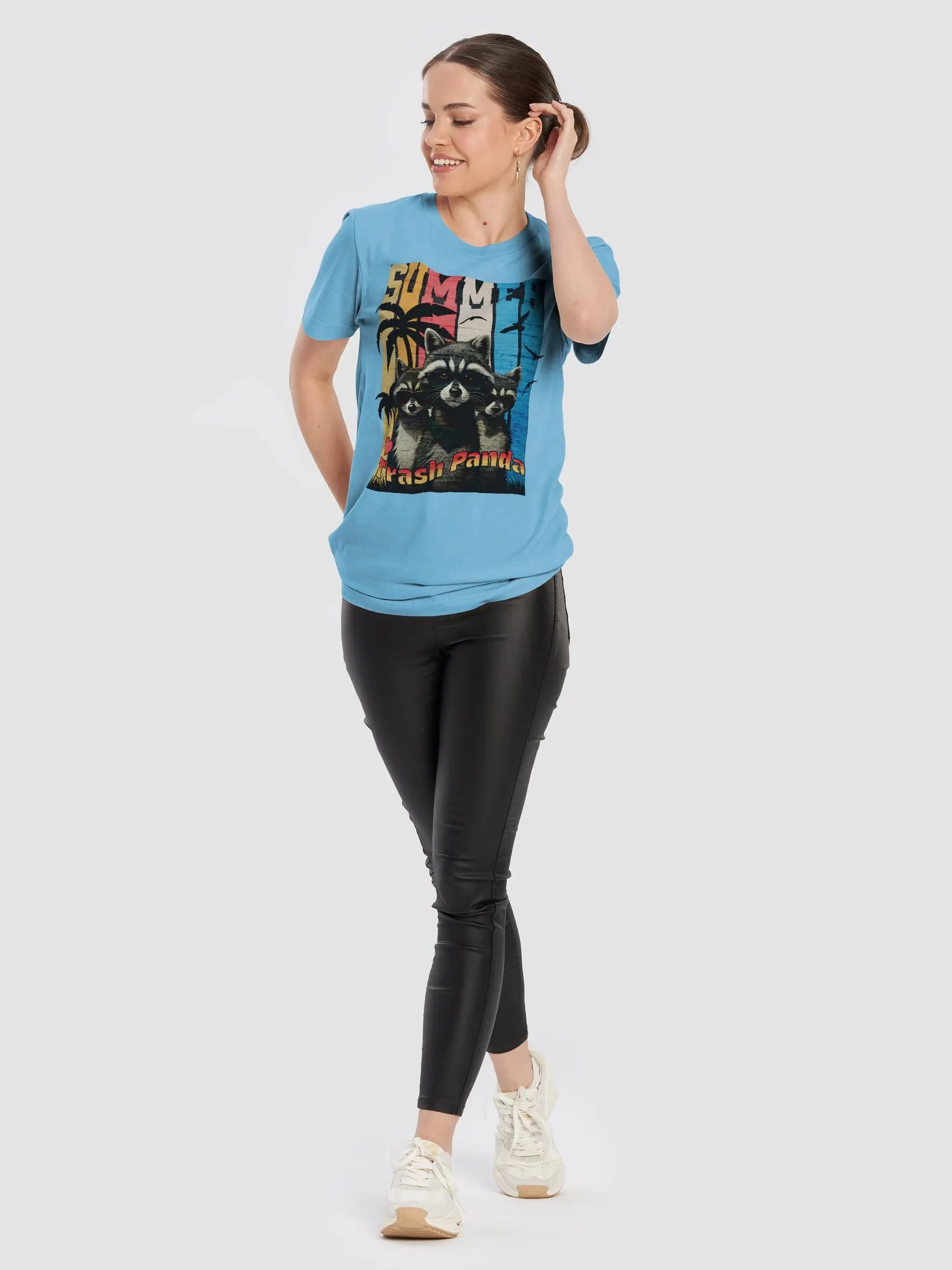Summer Trash Panda T-Shirt product image (6)