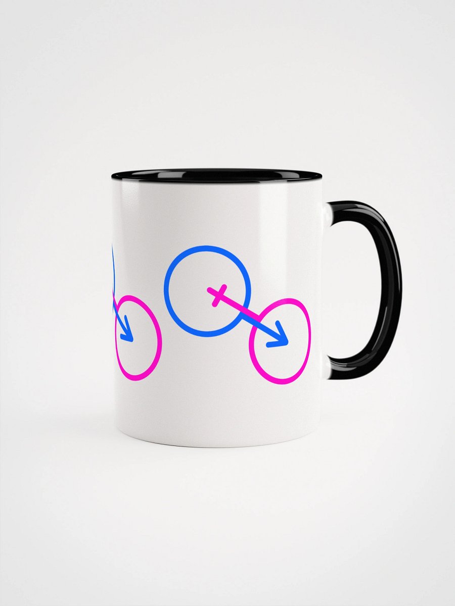 Male And Female Connected Ceramic Mug product image (1)